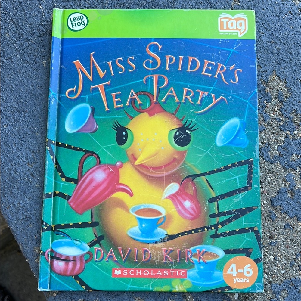 Leap Frog Tag Miss Spider's Tea Party Book